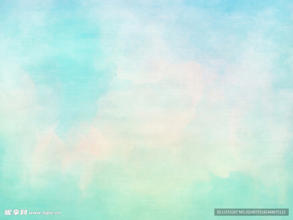 创意水彩抽象艺术画水彩晕染