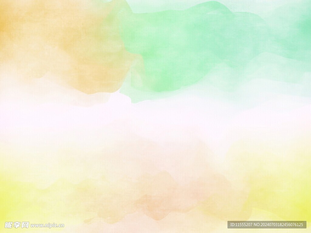 创意水彩抽象艺术画水彩晕染