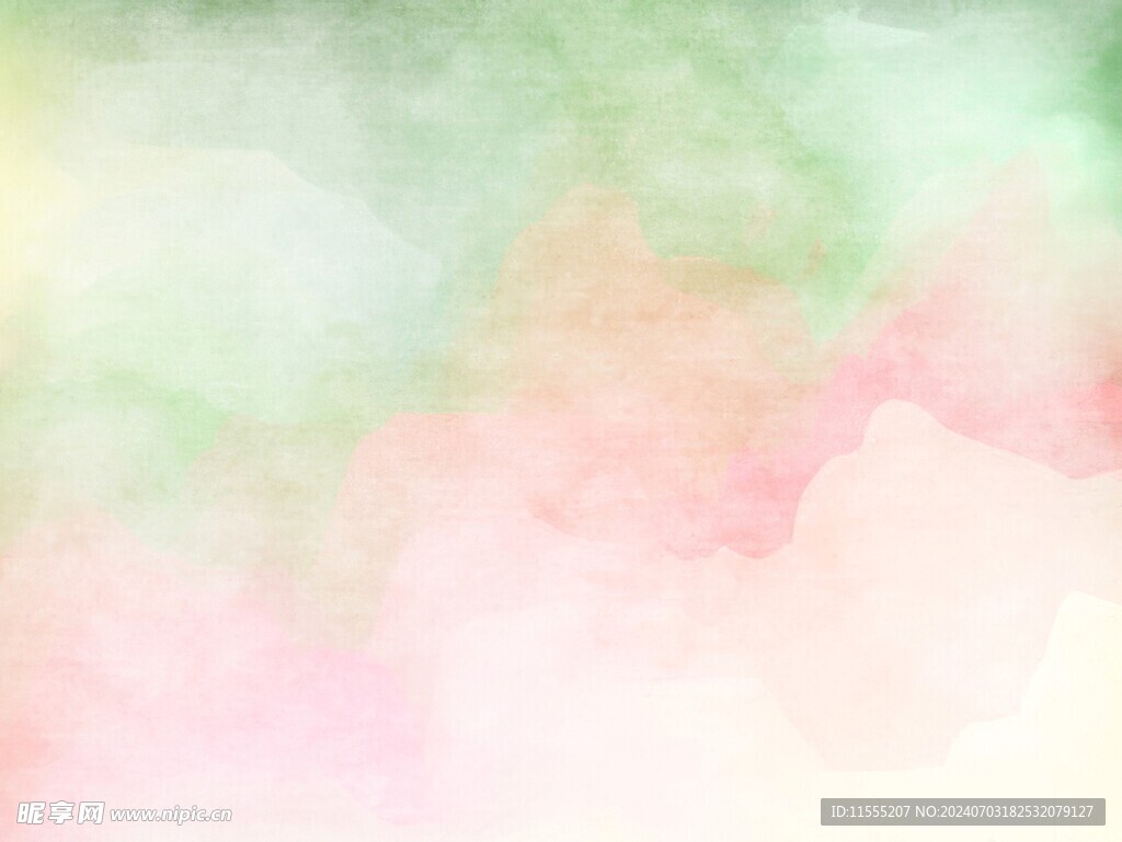 创意水彩抽象艺术画水彩晕染