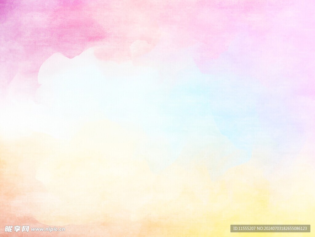 创意水彩抽象艺术画水彩晕染