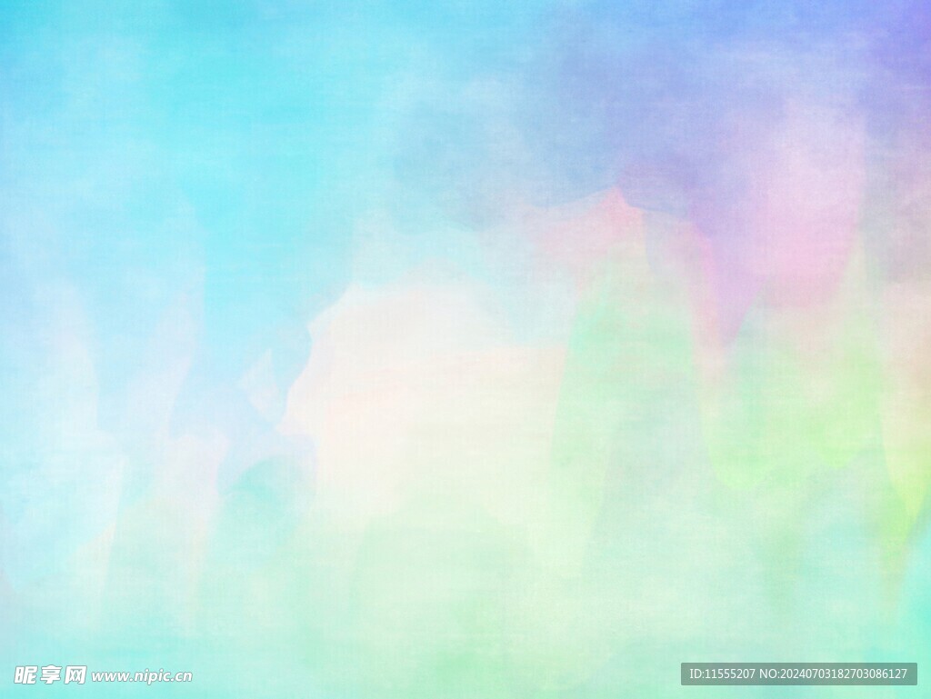 创意水彩抽象艺术画水彩晕染