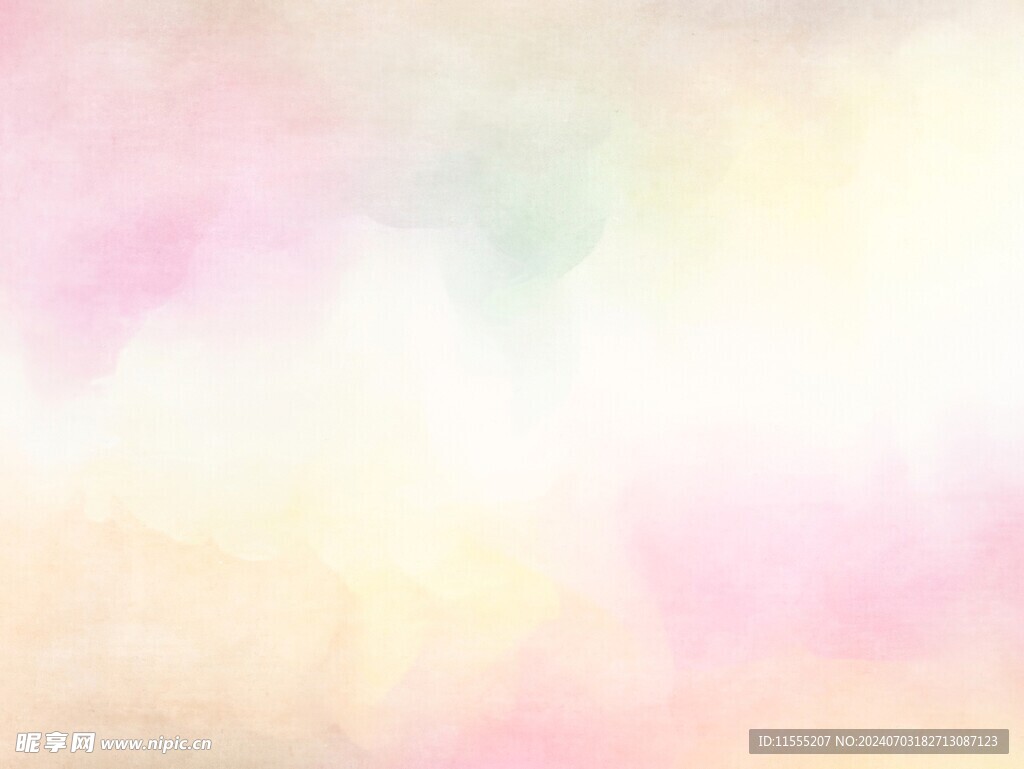 创意水彩抽象艺术画水彩晕染