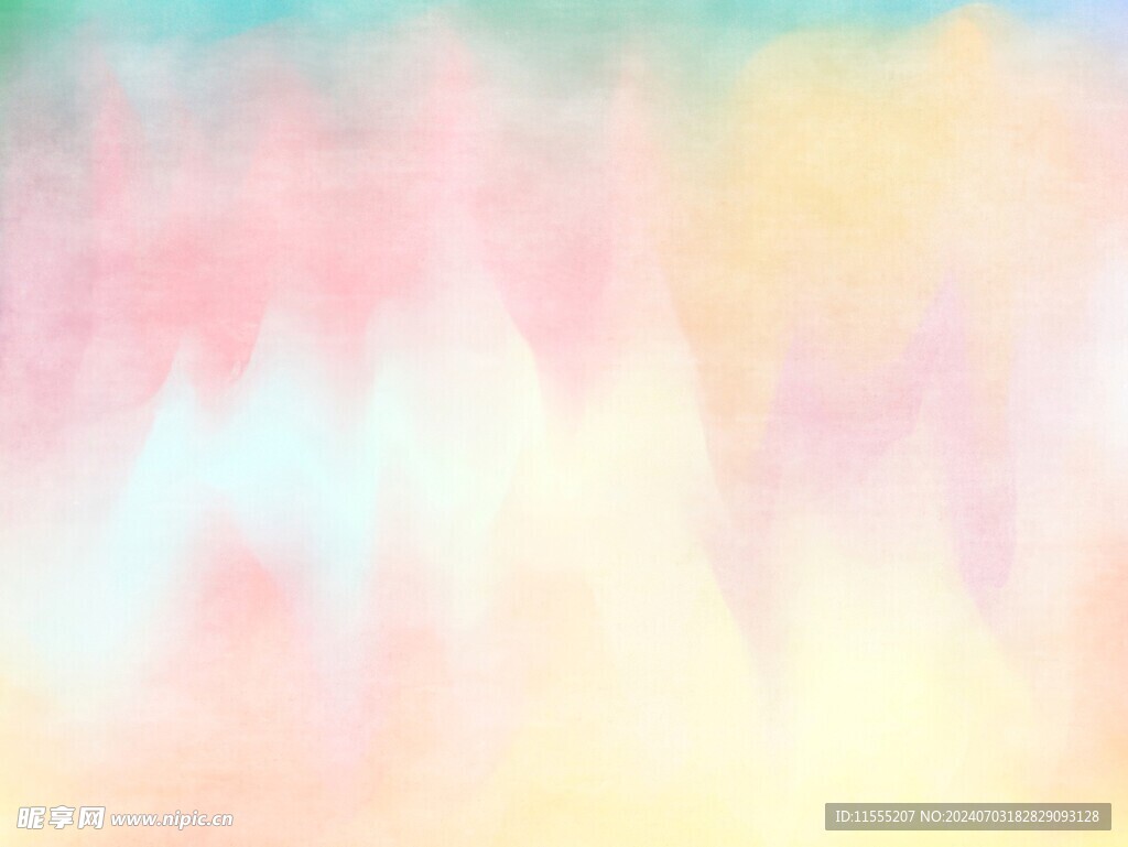 创意水彩抽象艺术画水彩晕染