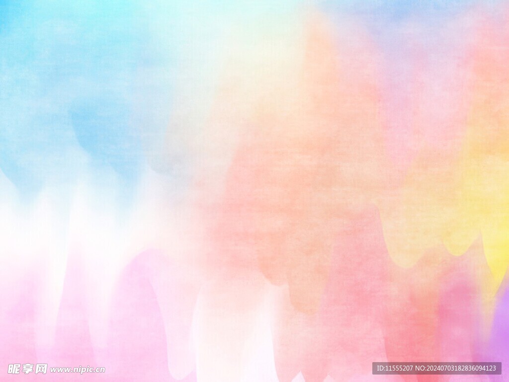 创意水彩抽象艺术画水彩晕染