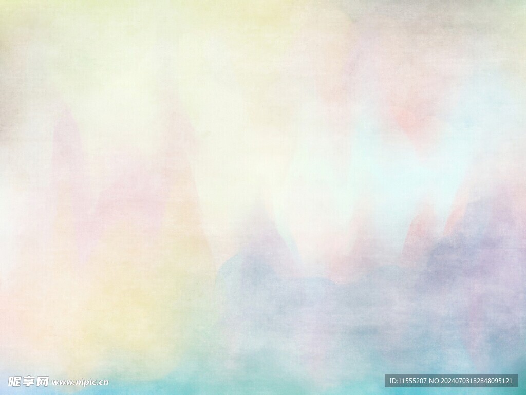 创意水彩抽象艺术画水彩晕染