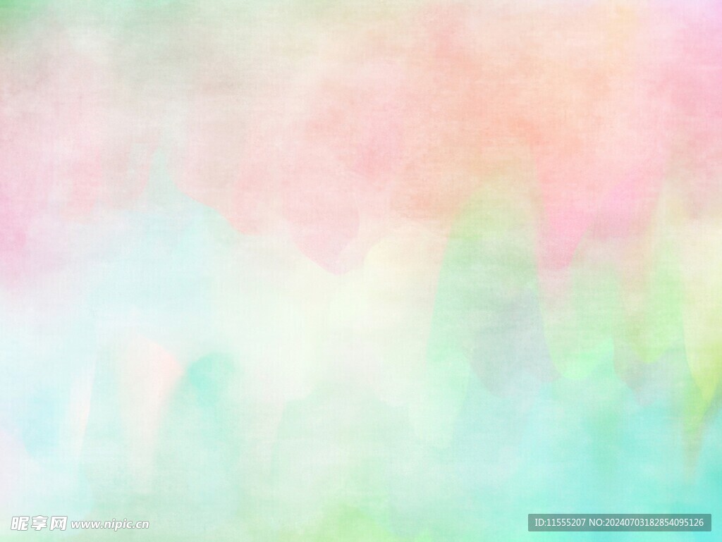 创意水彩抽象艺术画水彩晕染