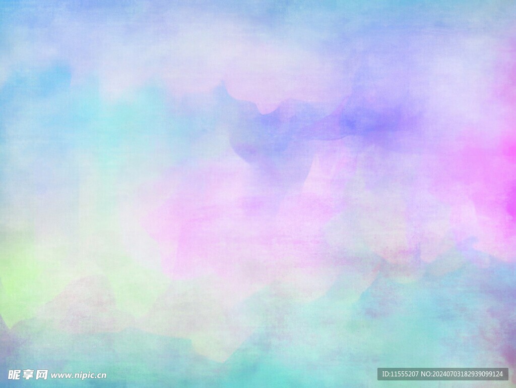 创意水彩抽象艺术画水彩晕染