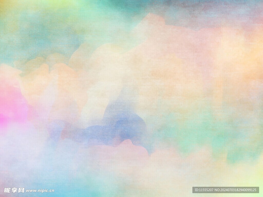 创意水彩抽象艺术画水彩晕染