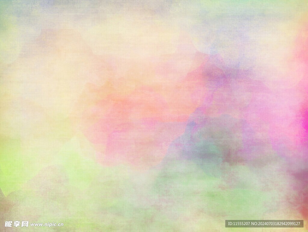 创意水彩抽象艺术画水彩晕染