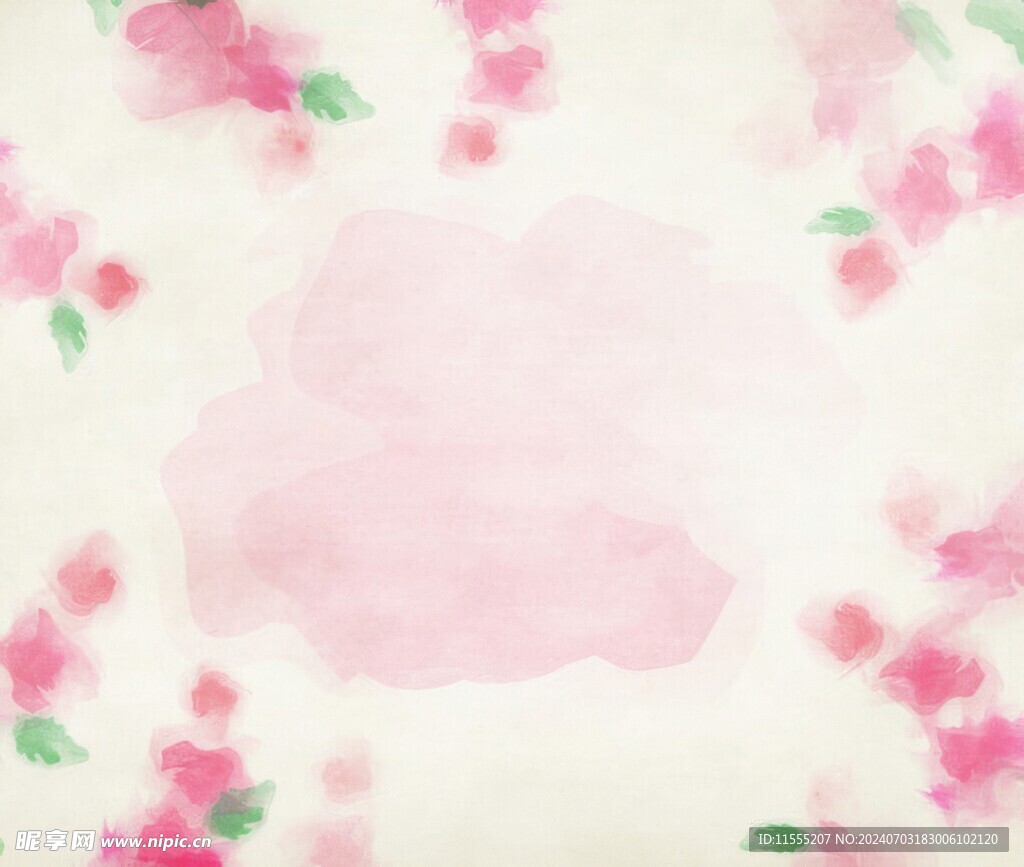 创意水彩抽象艺术画水彩晕染
