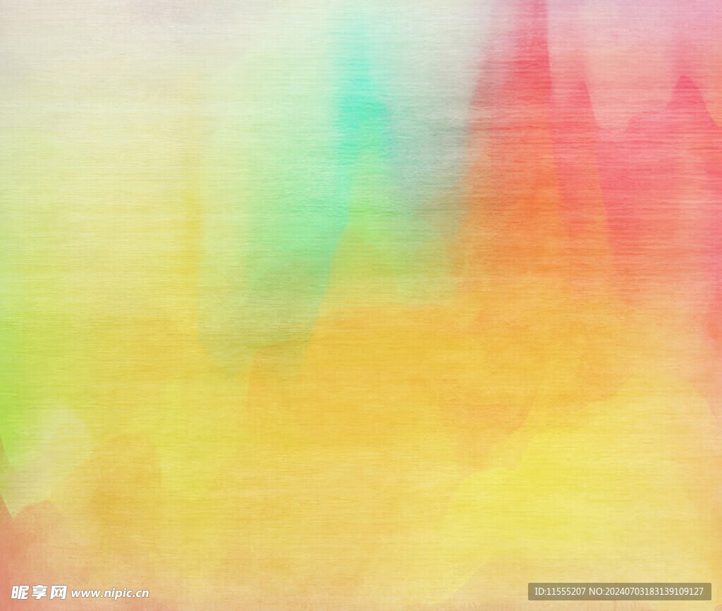 创意水彩抽象艺术画水彩晕染