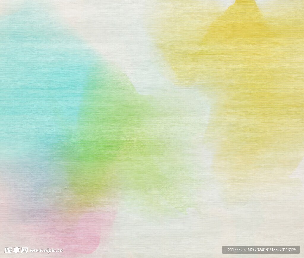 创意水彩抽象艺术画水彩晕染