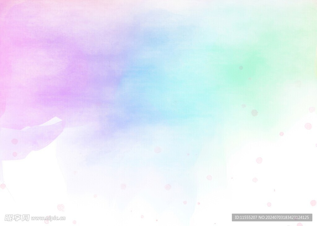 创意水彩抽象艺术画水彩晕染