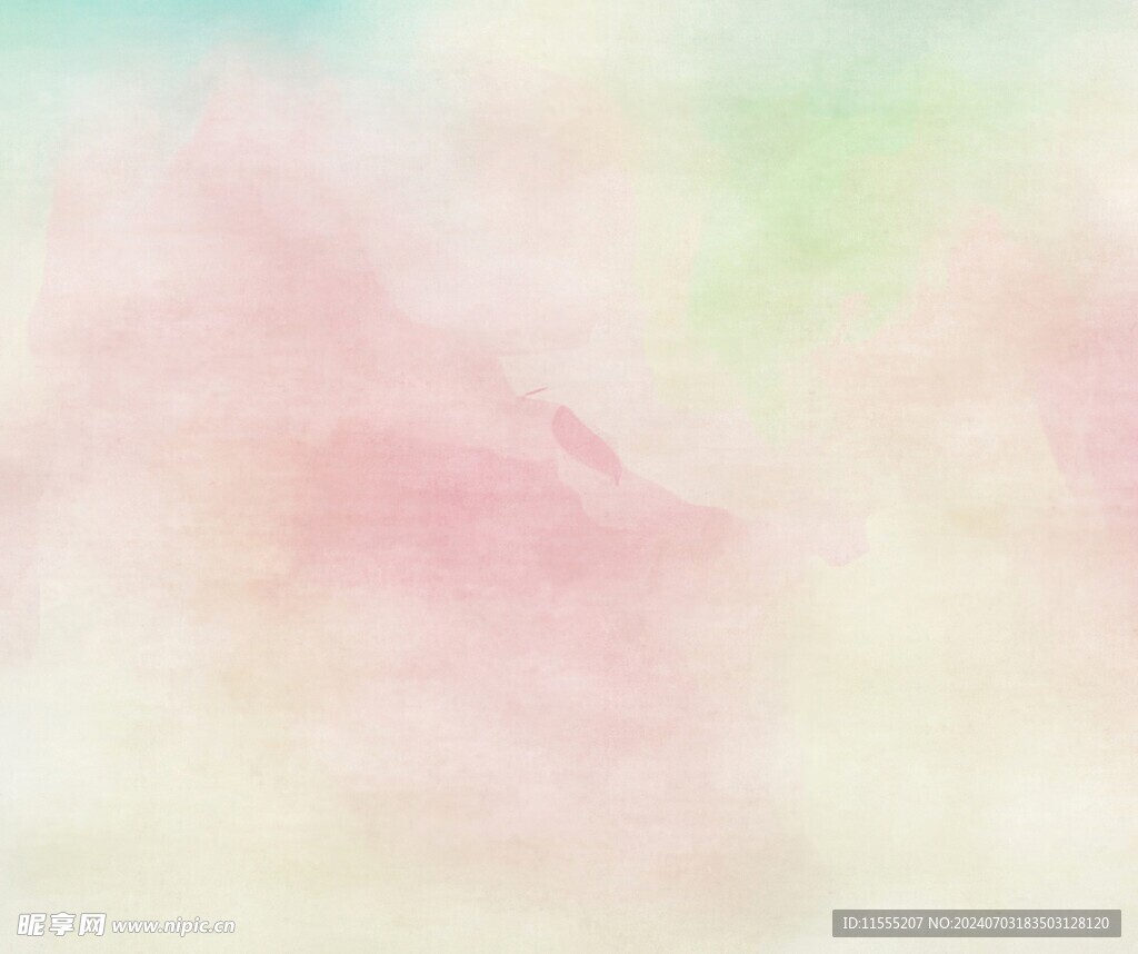 创意水彩抽象艺术画水彩晕染