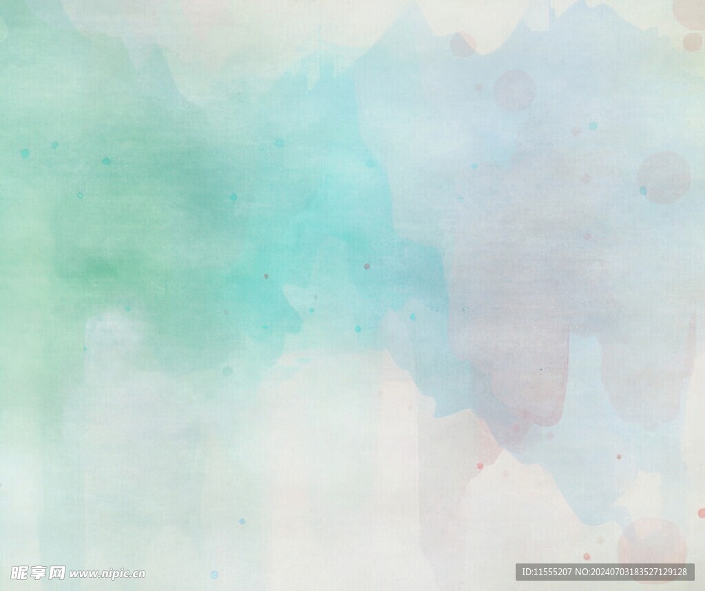 创意水彩抽象艺术画水彩晕染