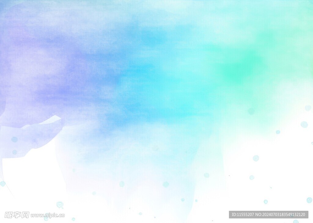 创意水彩抽象艺术画水彩晕染