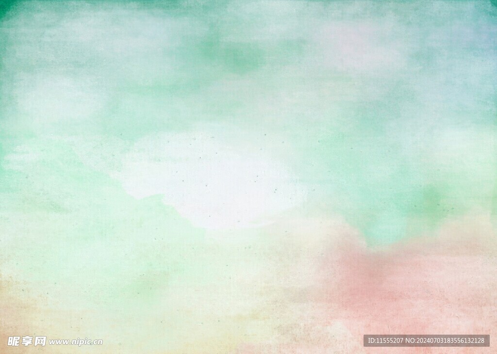 创意水彩抽象艺术画水彩晕染