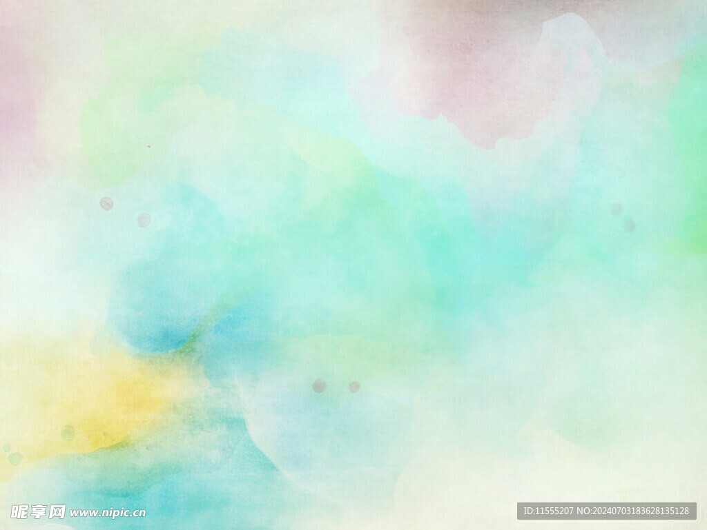 创意水彩抽象艺术画水彩晕染