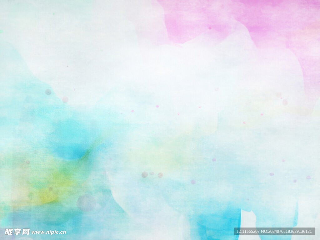创意水彩抽象艺术画水彩晕染