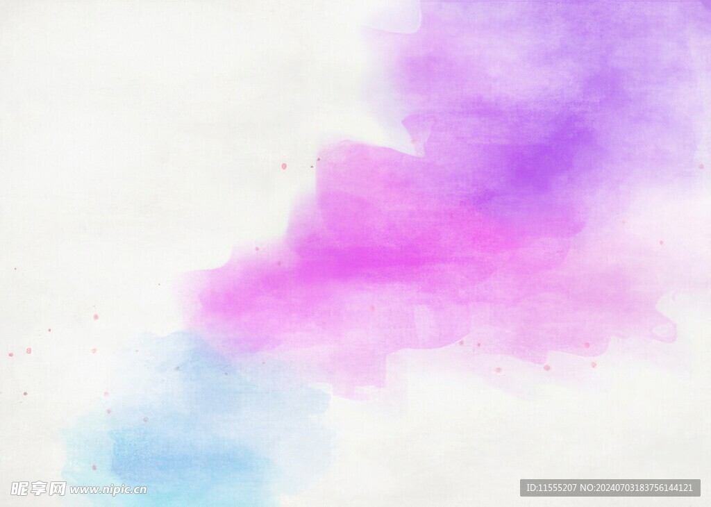 创意水彩抽象艺术画水彩晕染