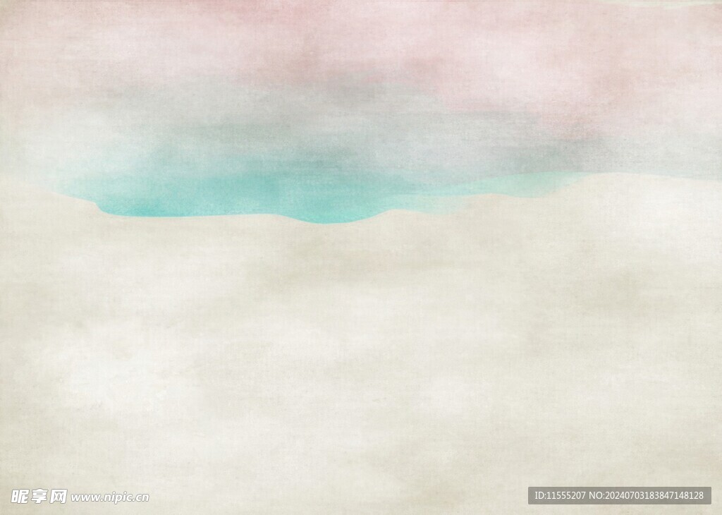 创意水彩抽象艺术画水彩晕染