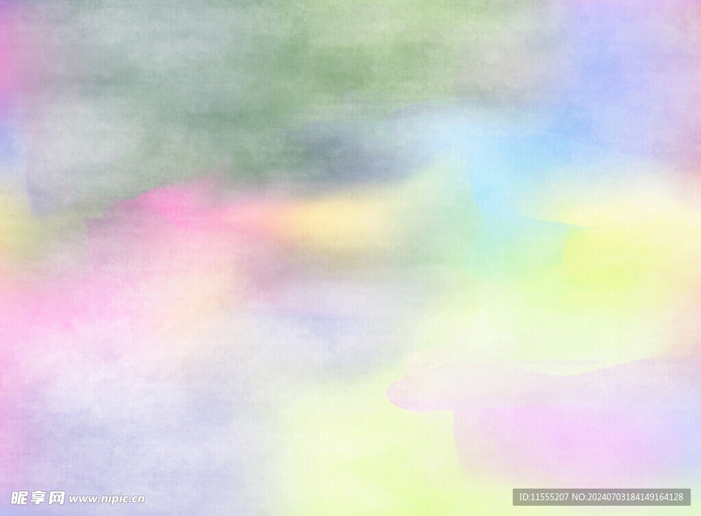 创意水彩抽象艺术画水彩晕染