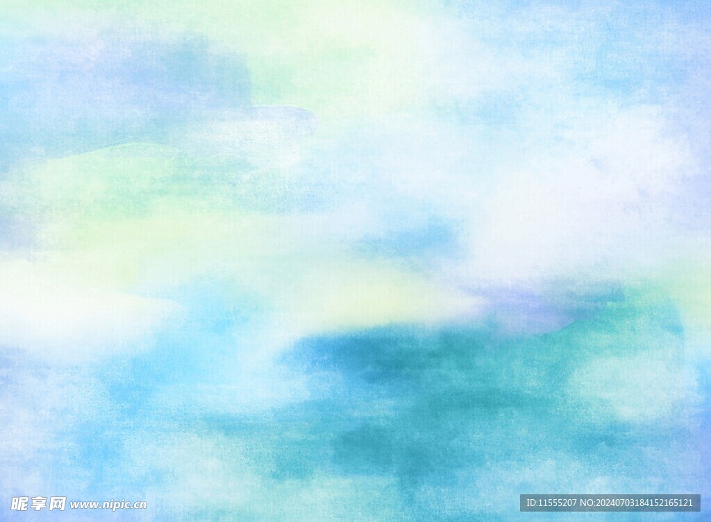 创意水彩抽象艺术画水彩晕染