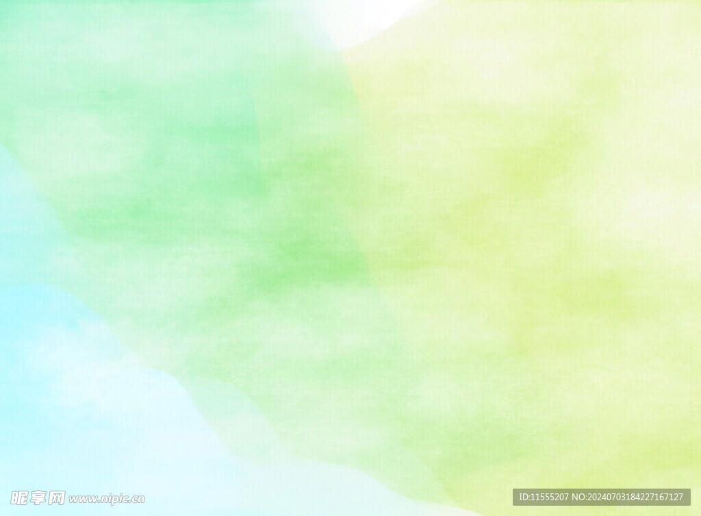 创意水彩抽象艺术画水彩晕染