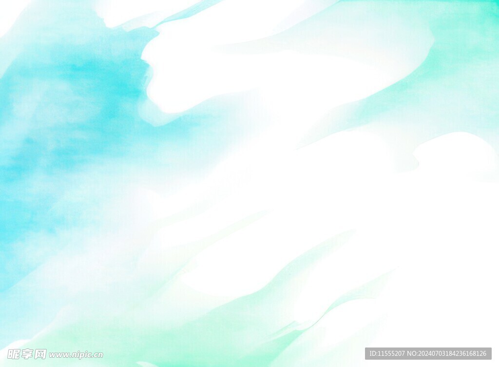 创意水彩抽象艺术画水彩晕染