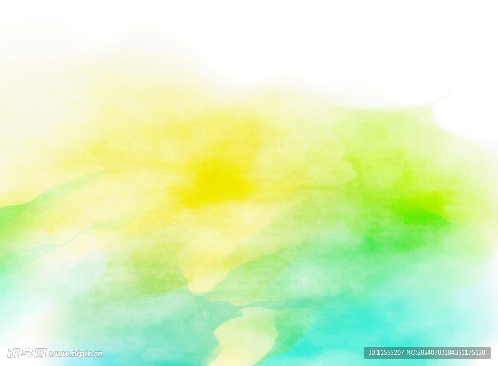 创意水彩抽象艺术画水彩晕染
