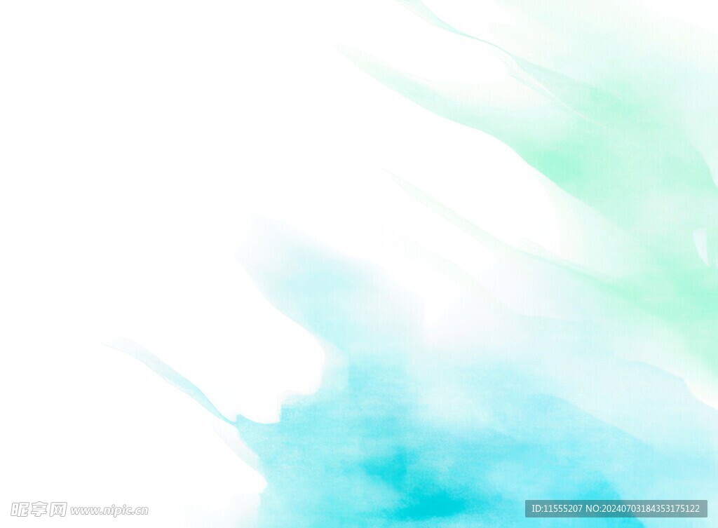 创意水彩抽象艺术画水彩晕染