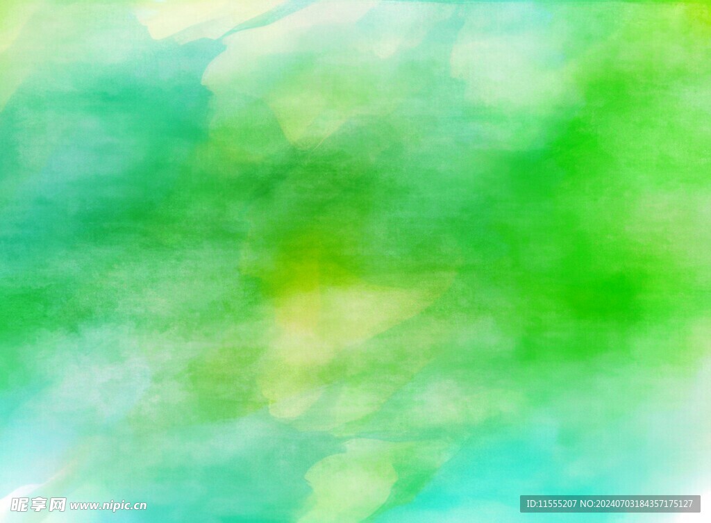 创意水彩抽象艺术画水彩晕染