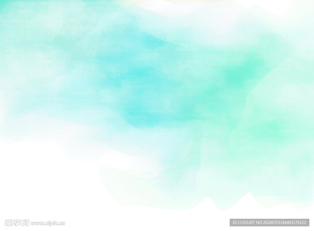创意水彩抽象艺术画水彩晕染