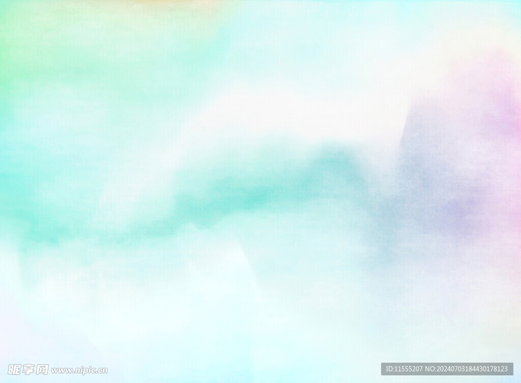 创意水彩抽象艺术画水彩晕染