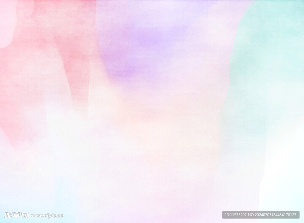 创意水彩抽象艺术画水彩晕染