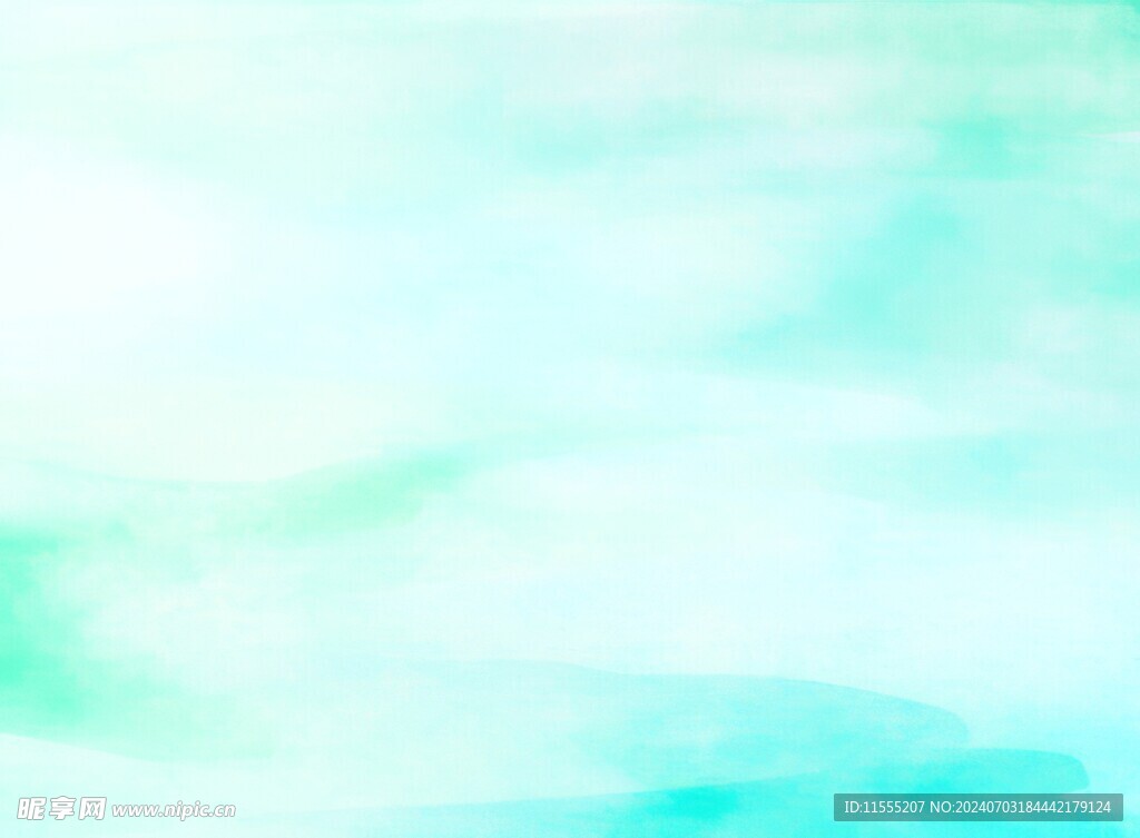 创意水彩抽象艺术画水彩晕染
