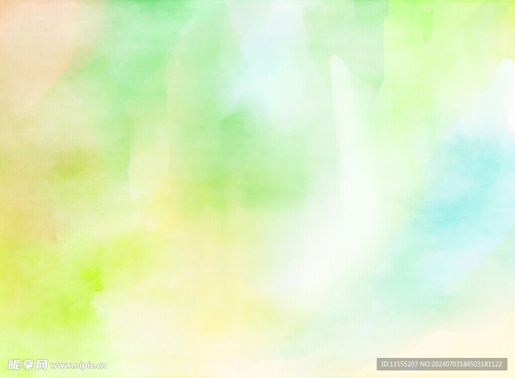 创意水彩抽象艺术画水彩晕染