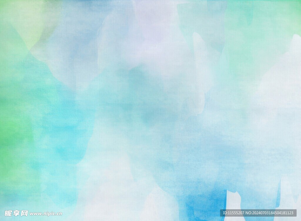创意水彩抽象艺术画水彩晕染