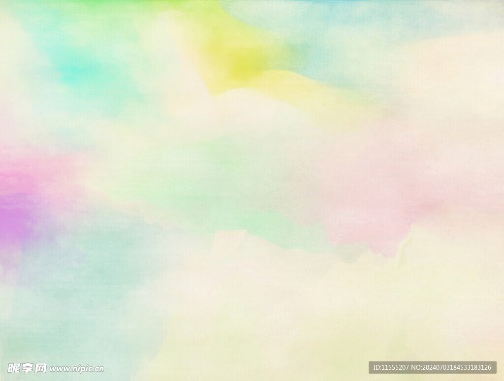 创意水彩抽象艺术画水彩晕染