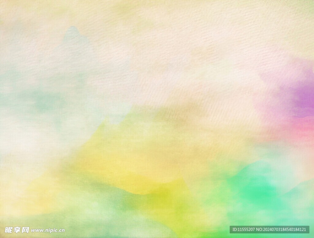 创意水彩抽象艺术画水彩晕染