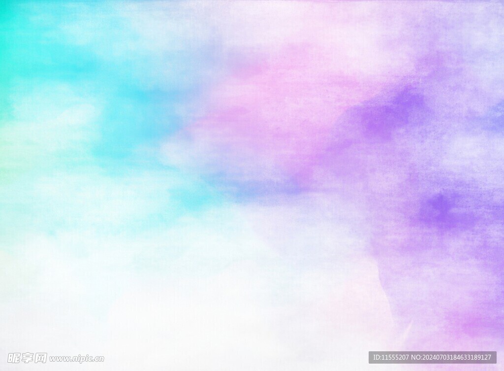 创意水彩抽象艺术画水彩晕染