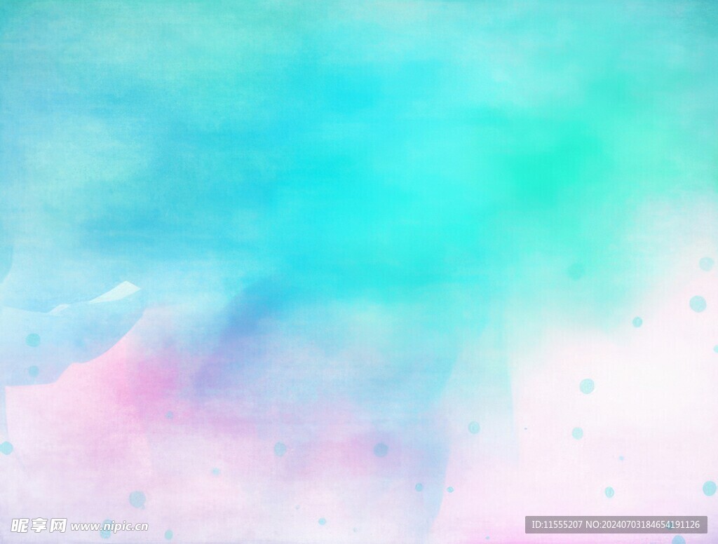 创意水彩抽象艺术画水彩晕染