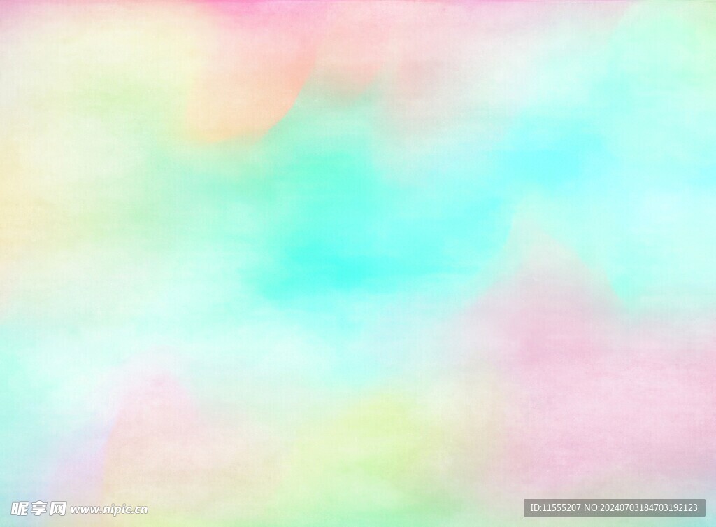 创意水彩抽象艺术画水彩晕染