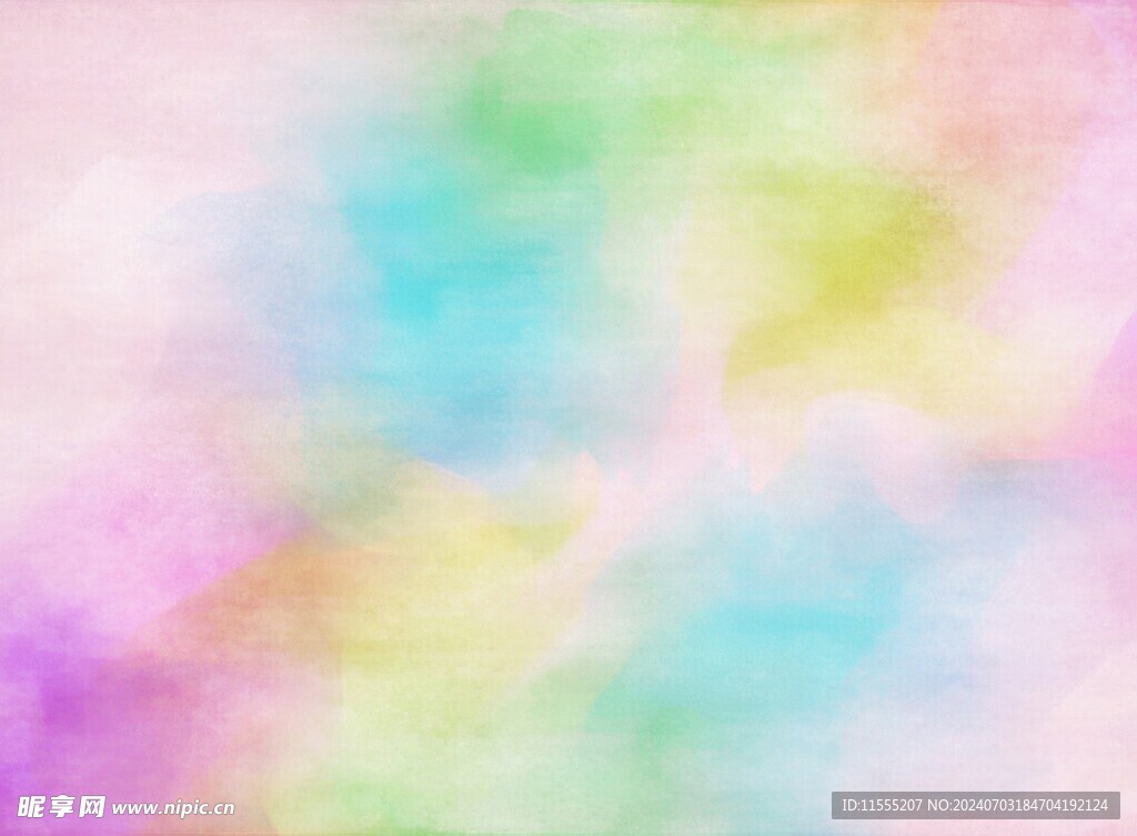 创意水彩抽象艺术画水彩晕染