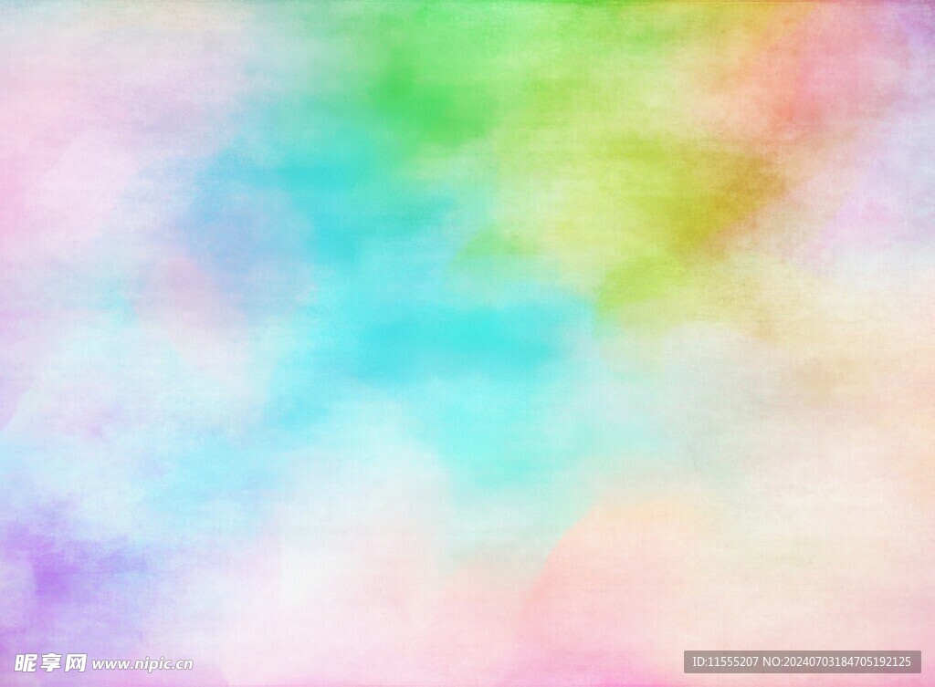 创意水彩抽象艺术画水彩晕染