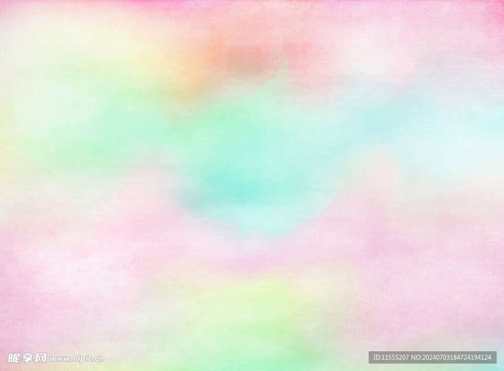 创意水彩抽象艺术画水彩晕染