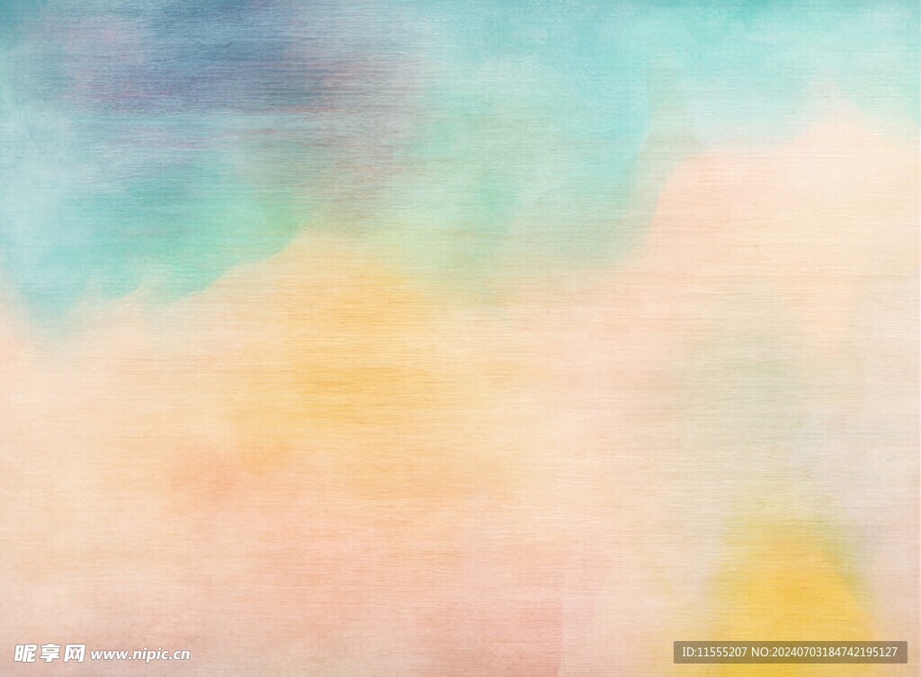 创意水彩抽象艺术画水彩晕染