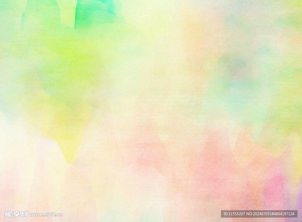 创意水彩抽象艺术画水彩晕染