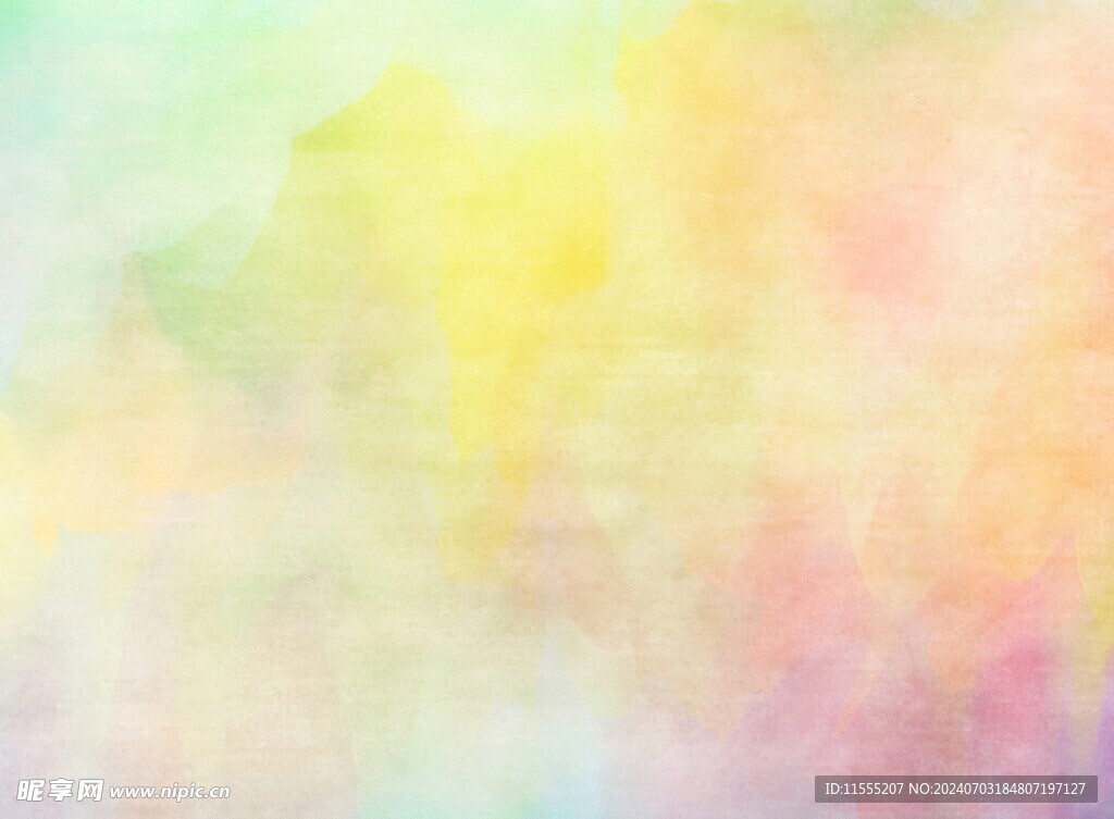 创意水彩抽象艺术画水彩晕染