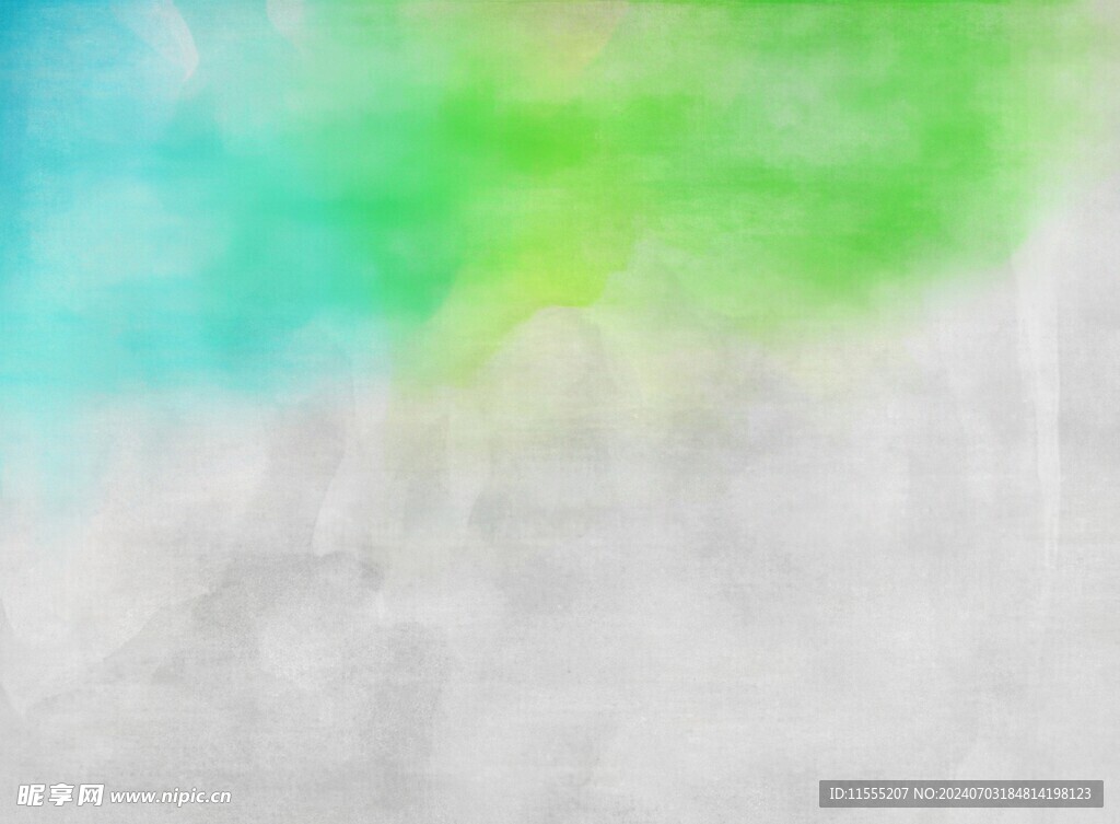 创意水彩抽象艺术画水彩晕染